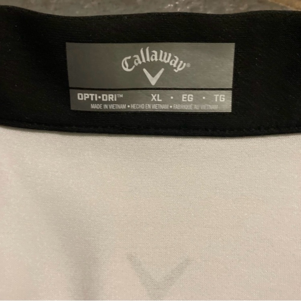 Callaway Black and White Opti-Dri Shirt and Skort Set Size XL - Picture 3 of 11